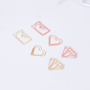 Paper Clips Bundle Gold & Rose Gold