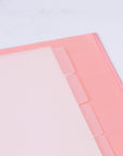 Frosted Binder Divider Tabs A5