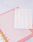 Clear Binder Divider Tabs with Envelope A5