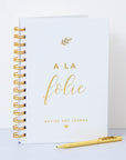 Any Wedding Quote Foil Lined Notebook