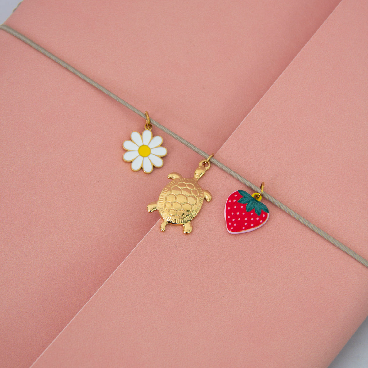 Lined Notebook Vegan Leather Wrap