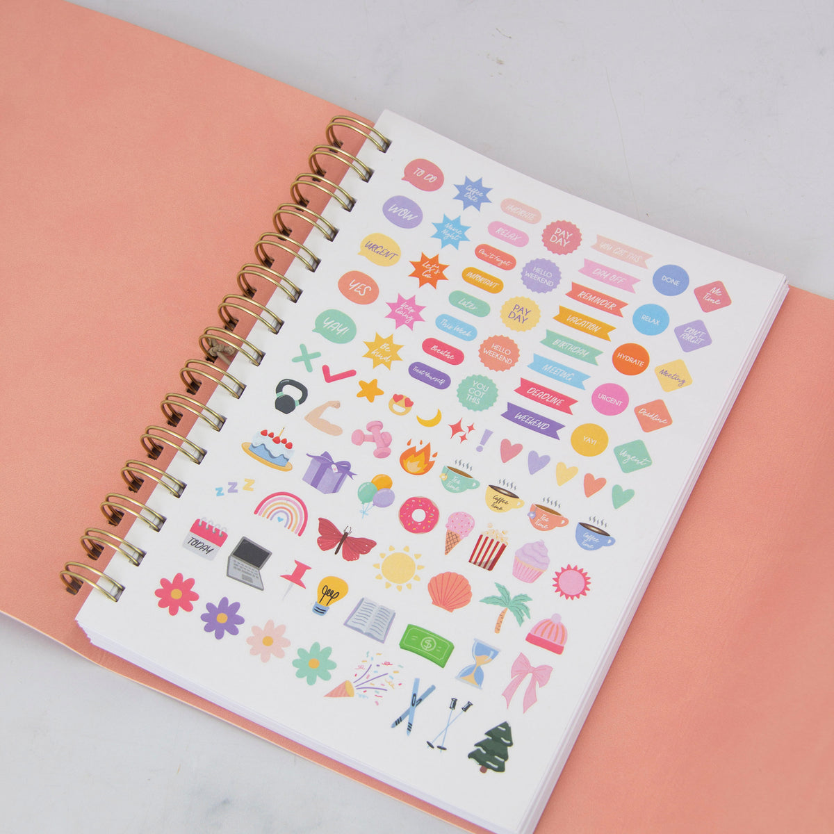 Weekly Planner Vegan Leather Wrap