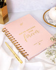 Any Wedding Quote Foil Lined Notebook