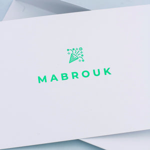 Mabrouk Greeting Card