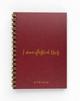 I Manifested This Linen Touch Foil Lined Notebook