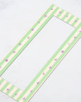 Minty Stripes - Photo Strip Frame Magnet