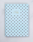Ocean Mist Polka Dot Lined Notebook