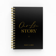 Load image into Gallery viewer, Our Love Story Foil Scrapbook
