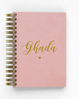 Script Name Vegan Leather Foil Daily Planner