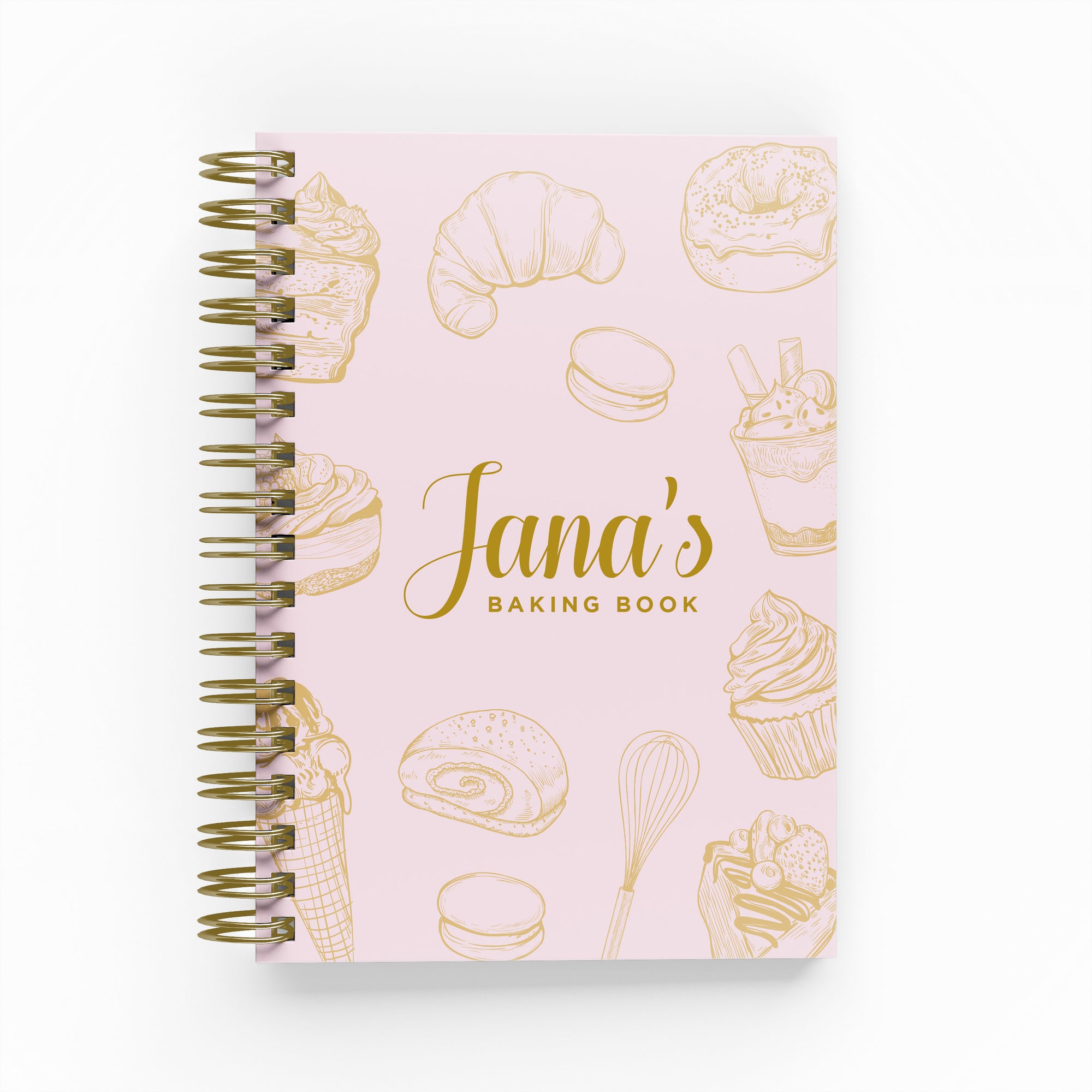 Baking Foil Sketch Recipe Book