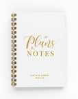 Plans & Notes Foil Wedding Planner