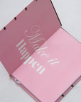 Pretty In Pink Lined Notebook