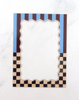 Retro Grid - Classic Frame Magnet