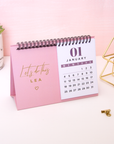 Let's Do This Foil Desk Calendar