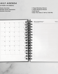 Daily Planner Vegan Leather Wrap