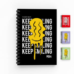 Keep Smiling Undated Planner | The Secret Society