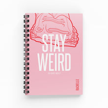 Load image into Gallery viewer, Stay Weird Undated Planner | The Secret Society
