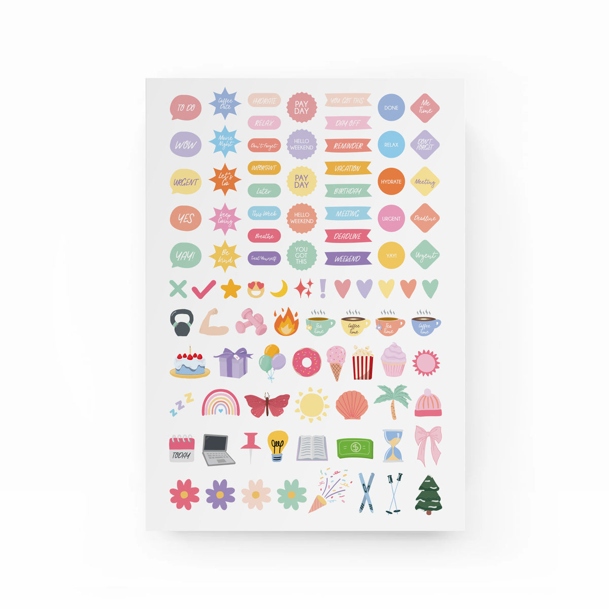 Planner Stickers - ستيكرات المُخطِّط