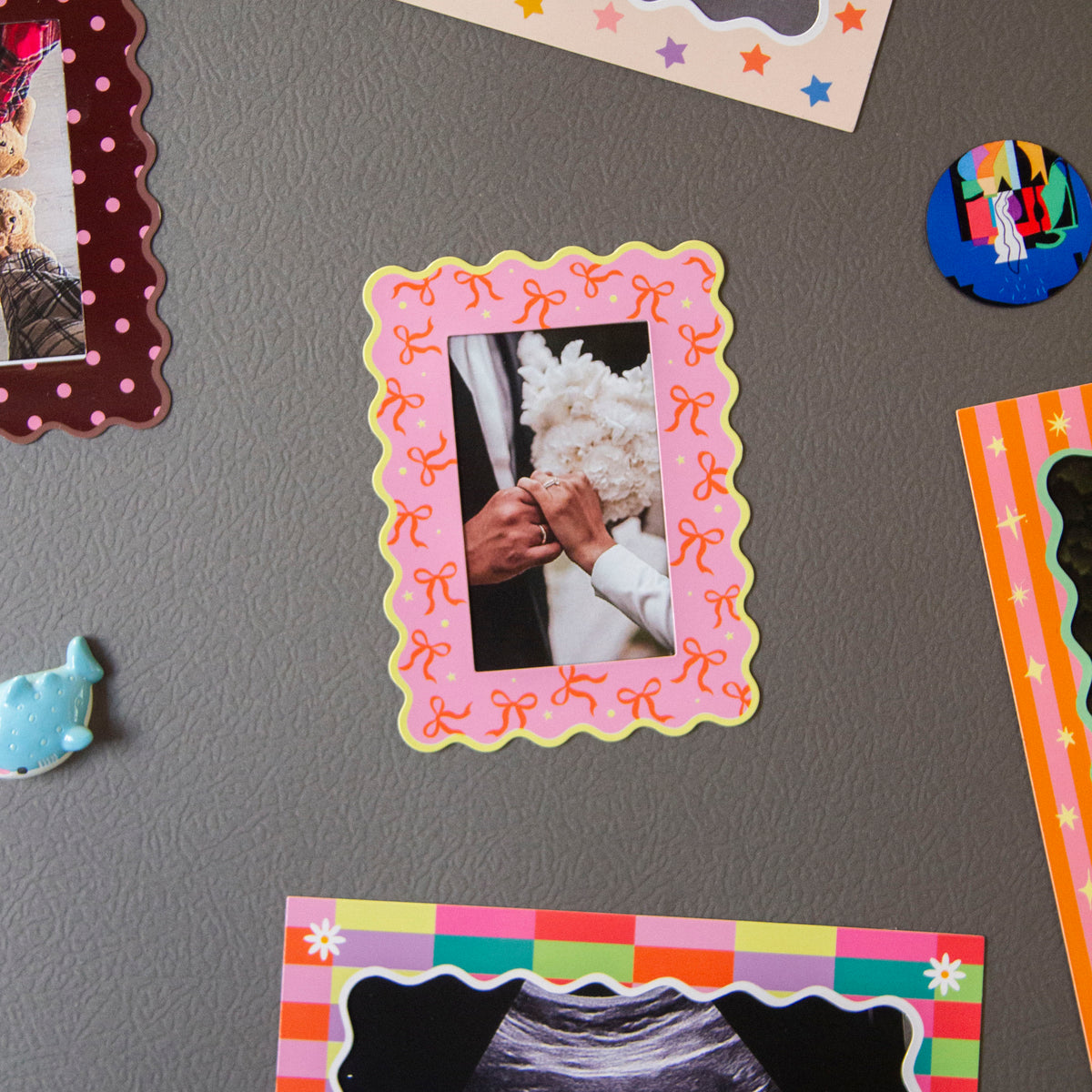 The Coquette - Polaroid Frame Magnet