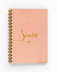 Script Name Vegan Leather Foil Weekly Planner