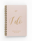 I Do Linen Touch Foil Wedding Planner