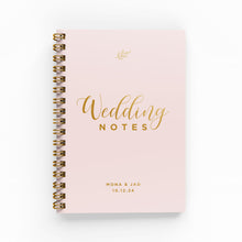 Load image into Gallery viewer, Wedding Notes Foil Lined Notebook

