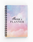 Any Quote Pastel Clouds Undated Planner