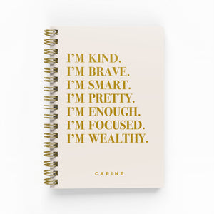 Affirmations Foil Undated Planner