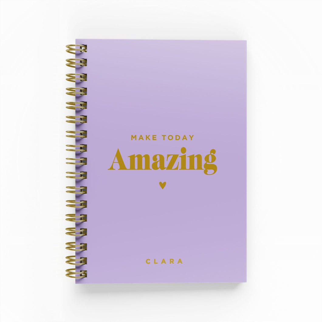 Make Today Amazing Foil Undated Planner