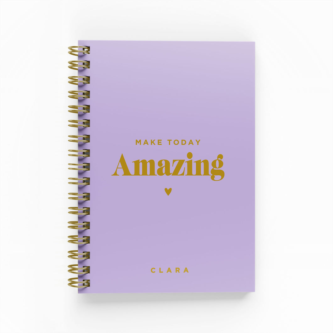 Make Today Amazing Foil Weekly Planner