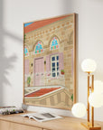 Slow Batroun Mornings - Lebanese Poster
