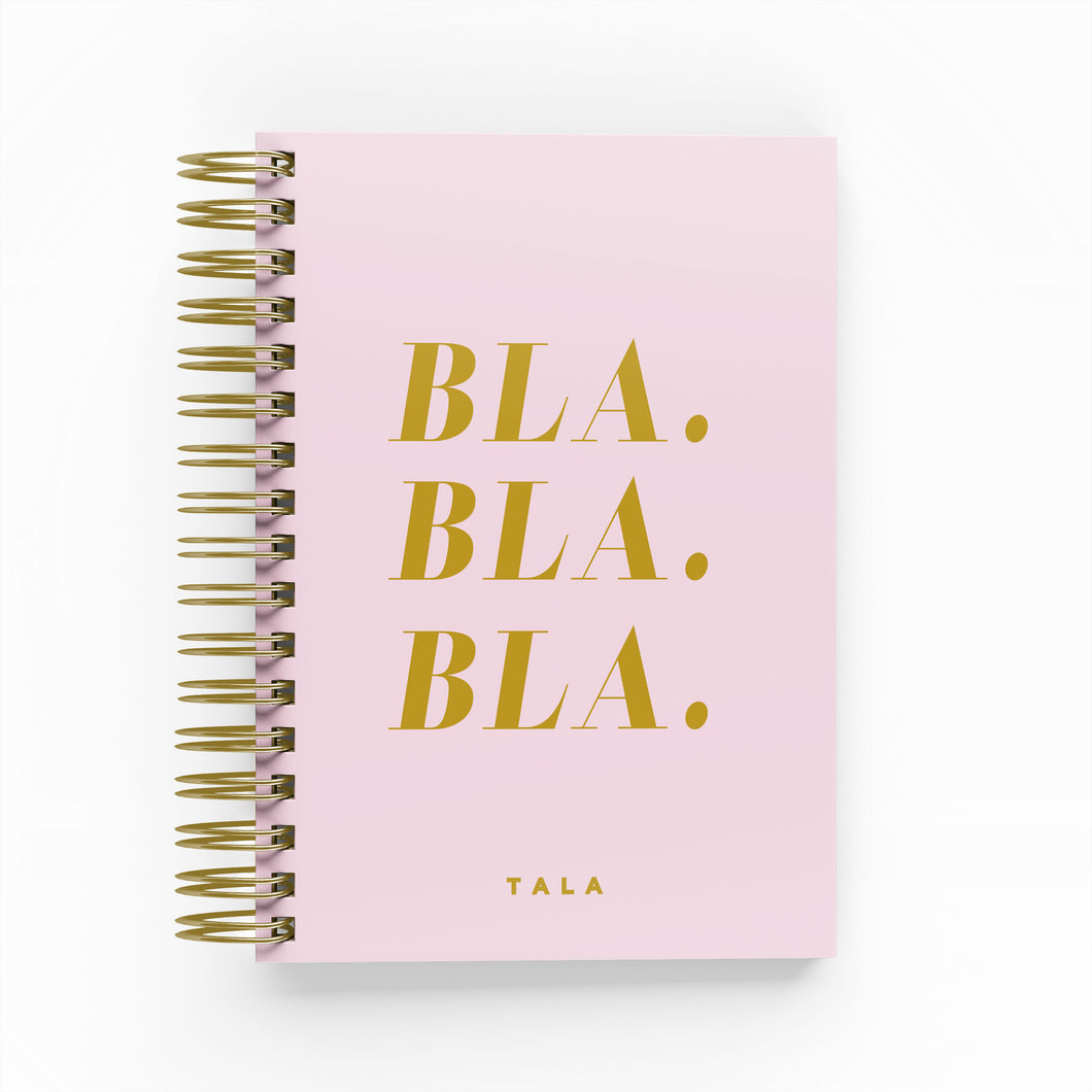 Bla Bla Bla Foil Daily Planner