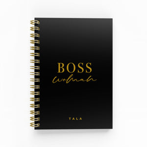 Boss Woman Foil Lined Notebook