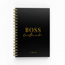 Load image into Gallery viewer, Boss Woman Foil Weekly Planner
