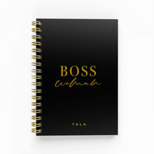 Load image into Gallery viewer, Boss Woman Foil Undated Planner
