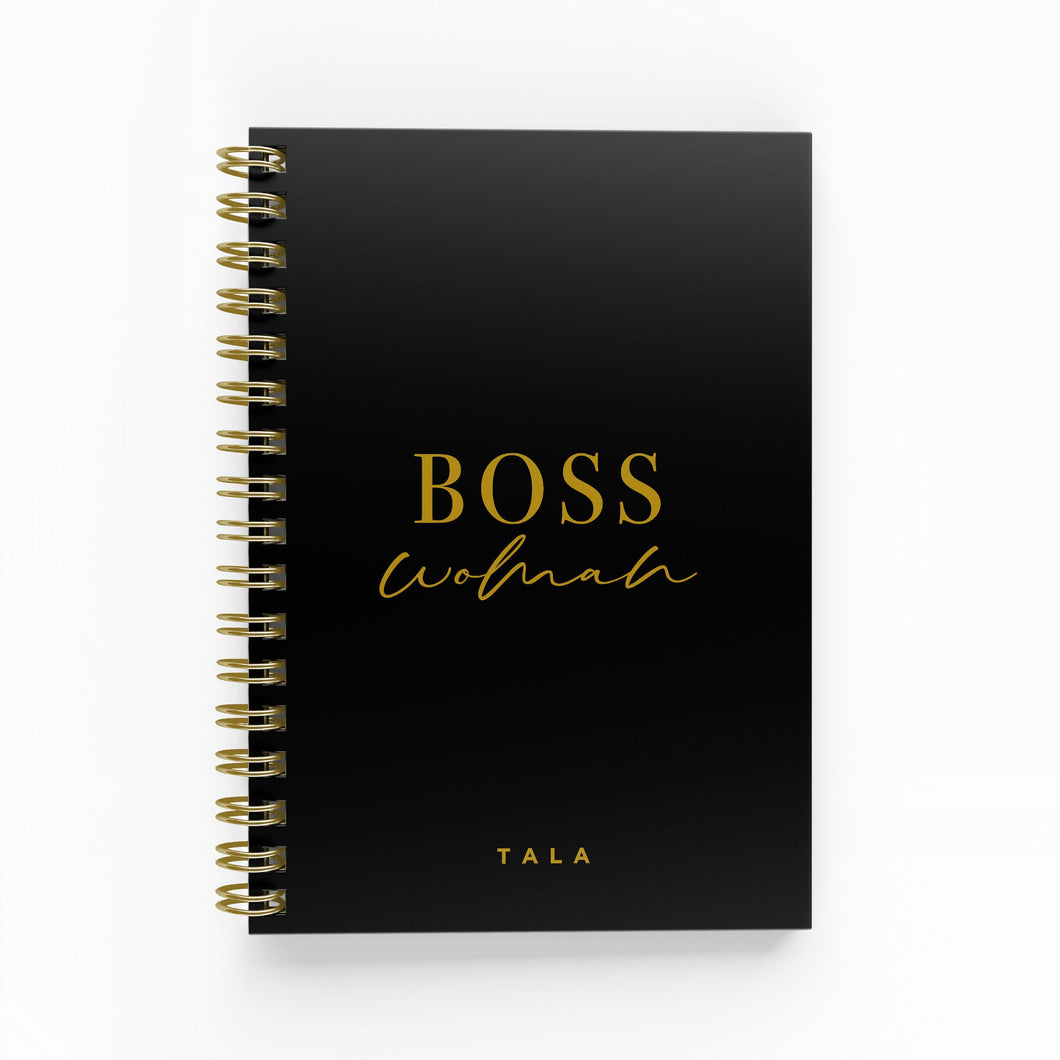 Boss Woman Foil Undated Planner