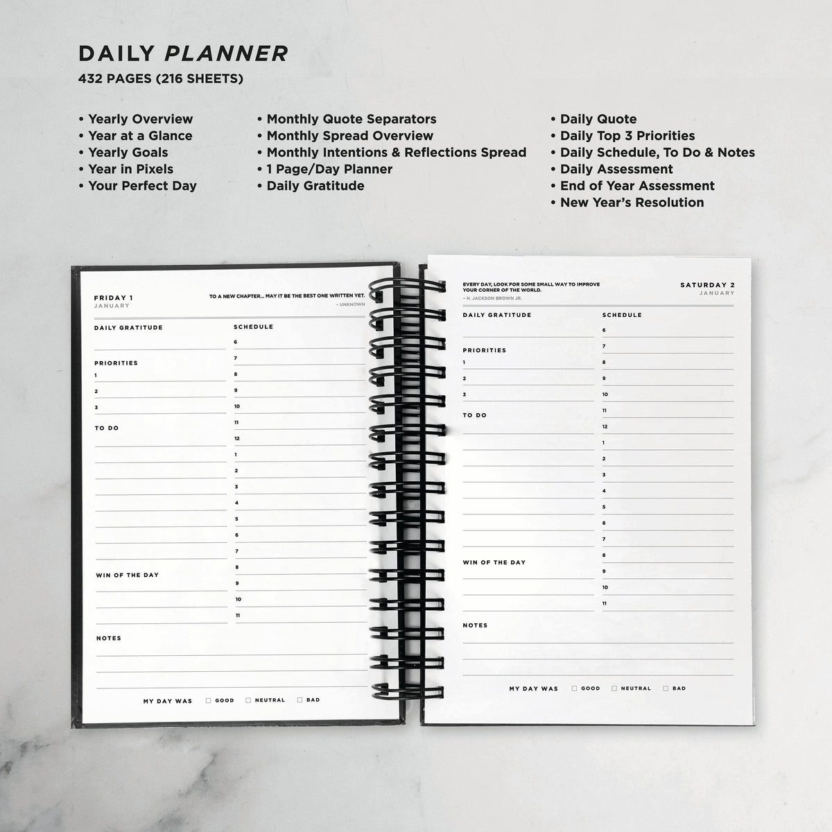 Breathe Daily Planner