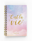 C’est La Vie Foil Lined Notebook