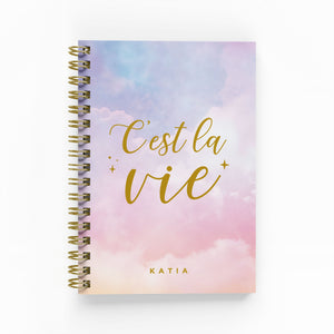 C’est La Vie Foil Undated Planner