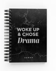 Woke Up and Chose Drama Foil Daily Planner