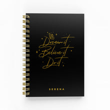 Load image into Gallery viewer, Dream It Foil Lined Notebook
