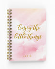 Enjoy the Little Things Foil Undated Planner