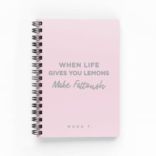 Load image into Gallery viewer, When Life Gives You Lemons Make Fattoush Foil Undated Planner
