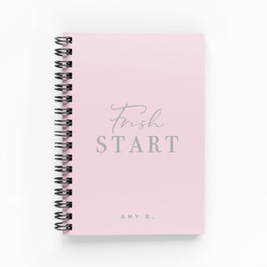 Fresh Start Foil Undated Planner