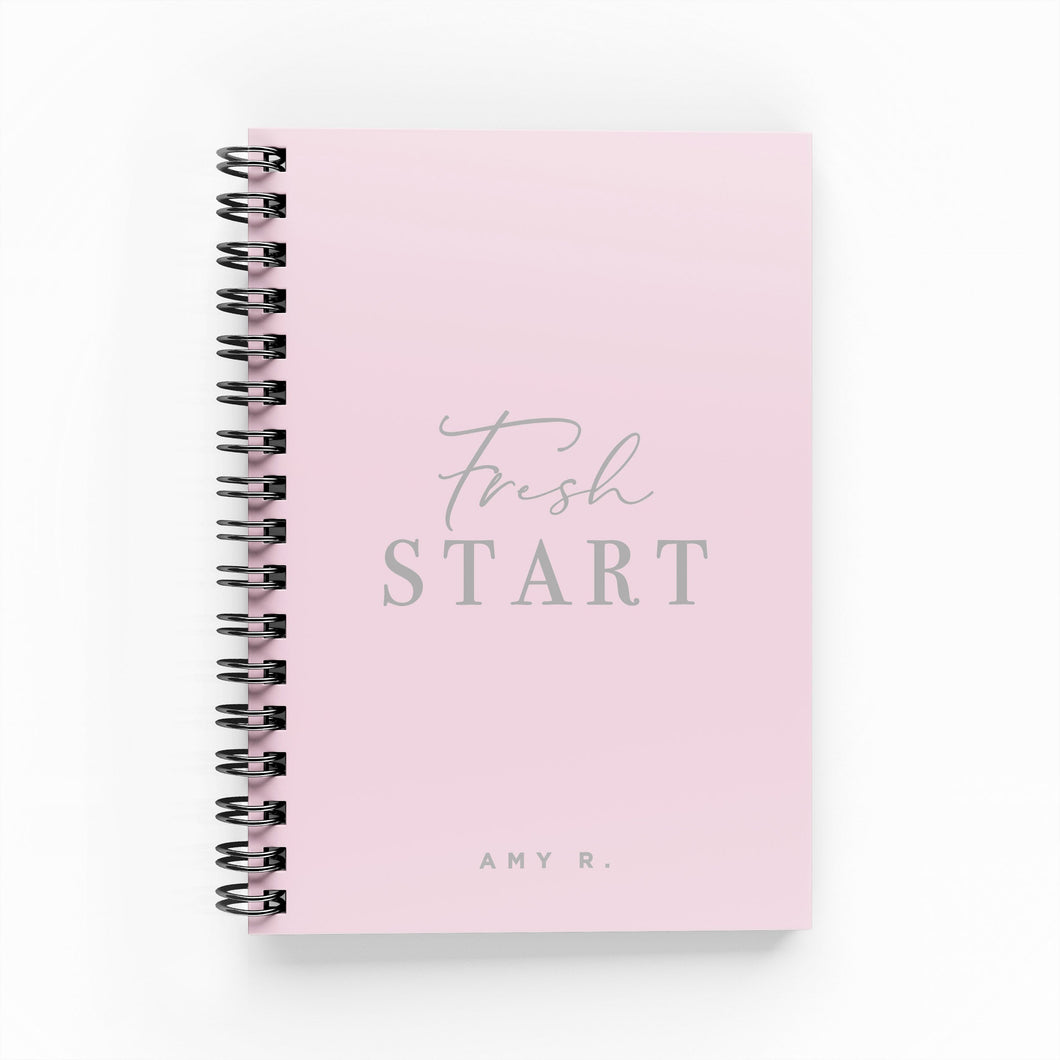 Fresh Start Foil Undated Planner