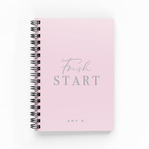 Fresh Start Foil Lined Notebook