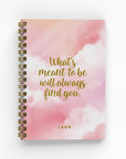 What's Meant To Be Foil Undated Planner