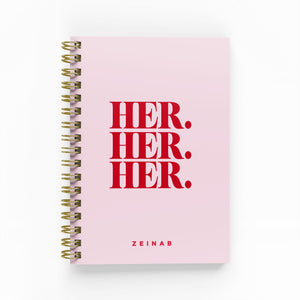 HER Foil Lined Notebook