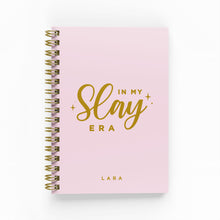 Load image into Gallery viewer, In My Slay Era Foil Lined Notebook
