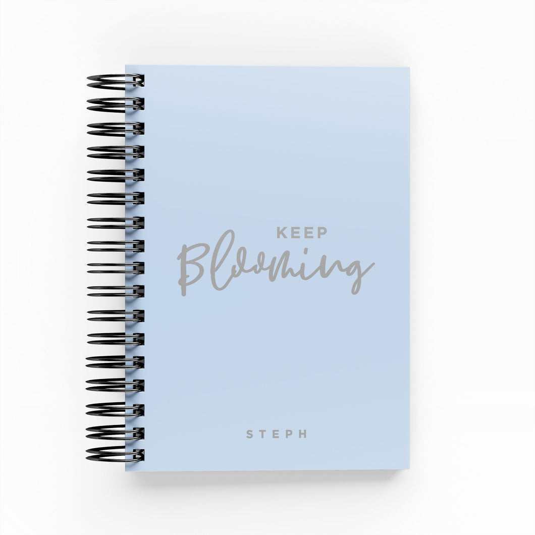 Keep Blooming Foil Daily Planner